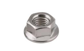 Wholesale DIN6923 SS304 Coarse Threaded Hex Head Nut , Stainless Steel Flange Nuts from china suppliers