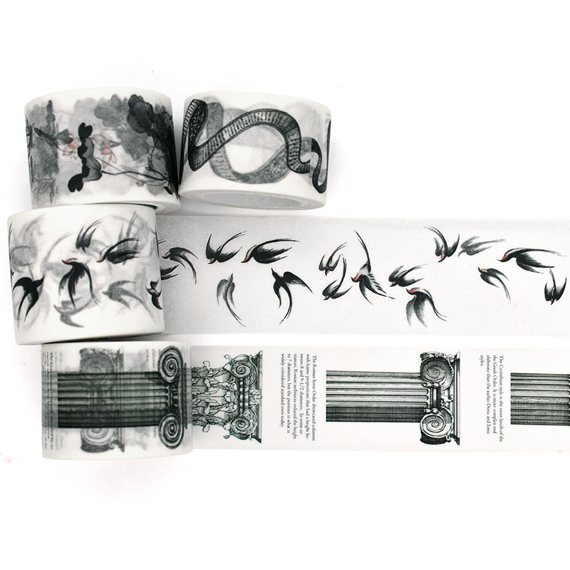 Kawaii Custom Printed Washi Tape Wholesale Japanese Paper Adhesive Washi Tape