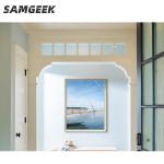 Impact-Resistant Black And White Sliding Windows For Storm Protection