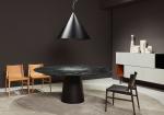 Wood Dining Chair Italian Classic Luxury Modern Cafe Chair Black/Brown Style