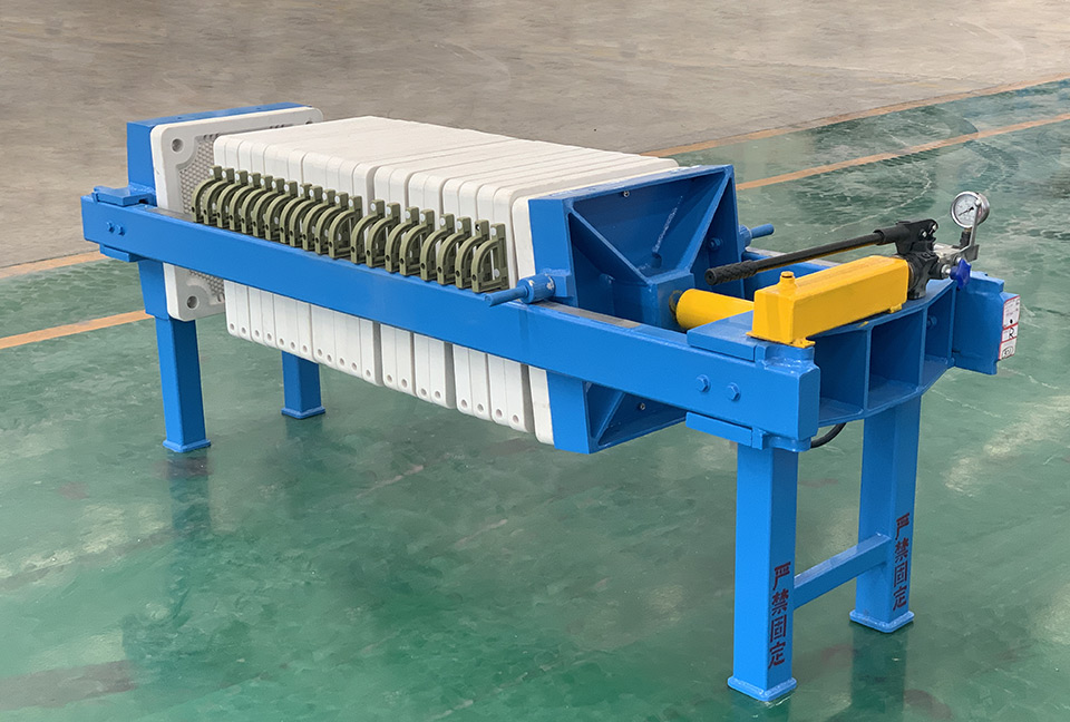 Waste Water Treatment Industrial Filter Press Plate And Frame Filter Press