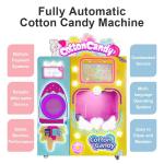220V-240V Automatic Cotton Candy Machine For Sugar Raw Material Production