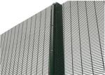 PVC coated Welded Steel 358 Security Fence Mesh 3mm 4mm Wire diametre