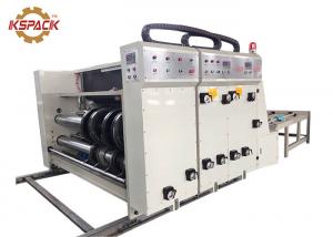 China Semi Automatic Corrugated Box Printing Machine , Carton Paper Flexo Printing Machine for Packing Industry on sale