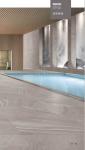 Grey Matte Tile Non Slip Ceramic Tiles / Floor Porcelain Tile For Bathroom Or