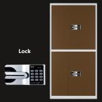 Electrical Lock Office Filing Cabinets Metal 2 Drawer Filing Cabinets