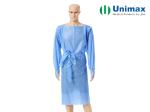 CE FDA Surgical Robe SMS Disposable Isolation Gowns With Thumb Hole
