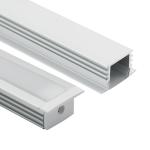 16x12mm Recessed LED Strip Lighting For Plasterboard aluminum Material