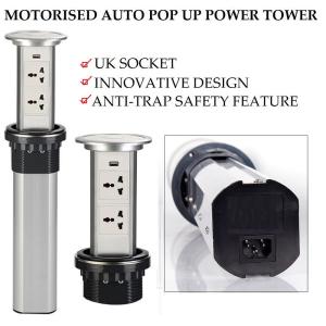 Wholesale Anti - Trap Motorized Pop Up Socket Easy To Install Innovative Design from china suppliers