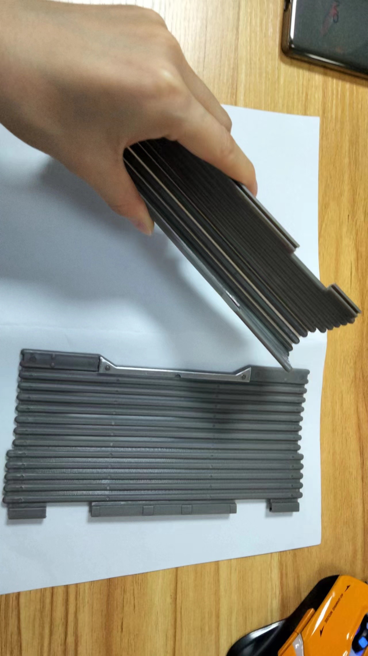 4450591563 ATM Parts NCR 58xx Cassette Door ATM Shutter Door 445-0591563