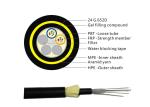 Light Weight Aerial Outdoor Fiber Optic Cable 24 core ADSS Singlemode