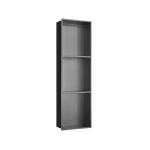 Brushed Surface Stainless Steel Niche for Bathroom Shower and Towels in Modern