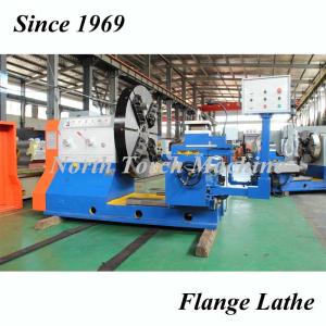 Wholesale Special Flange Lathe High Speed , Cnc Metal Lathe For Turning Facing Flange from china suppliers