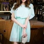 Plus size ladies chiffon mini womens t shirt dress cheap luxury women dresses