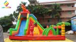 Funny Inflatable Crocodile Bouncy Castle For Kids Amusement Park