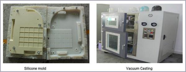 Fast Low Volume Prototyping Silicone Mold Vacuum Casting Plastic Components