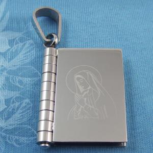 Wholesale 316L Stainless Steel Rectangle Square Shaped Necklace Pendant LPS0044 from china suppliers