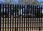 High Security Steel Palisade Fencing Anti Climb Durable Perimeter Protection