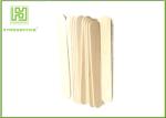 Box Packing Sterile Tongue Depressors , Birch Wooden Spatula For Waxing