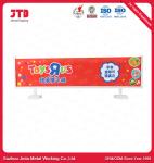 Advertising Board Supermarket Display Shelving White Q195 Steel