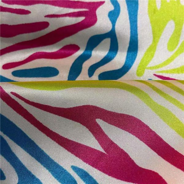 Polyester Printed Spandex Fabric 50DX50D 20D 100gsm 150cm Waterproof And UV