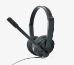 Traffic USB Wired Noise Cancelling Headset Adjustable Volume Headphones