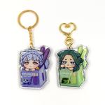 Various Shape Anime Acrylic Charms Personalized Acrylic Ornaments