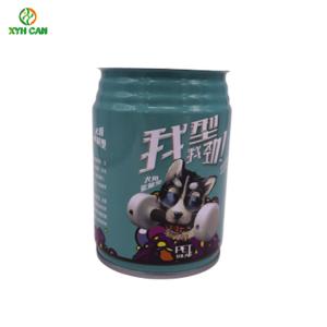 Wholesale Recyclable 0.18mm Tinplate Round CMYK PMS Dog Food Tin Can from china suppliers