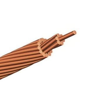 Wholesale Muliti Cores Hard Drawn Bare Copper Conductor Underground / Overhead from china suppliers
