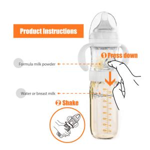 Wholesale Antique PPSU Milk Multifunctional Baby Bottle Transparent Natural Feeder from china suppliers