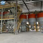 20T / H Full Automatic Dry Mortar Production Line Building Making Machinery