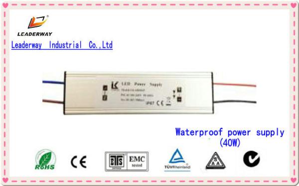 IP67 Waterproof Energy-efficient 30W 300mA LED power supply, 90-264V AC Input