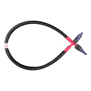 Wholesale DC power line EV10mm² red 750mm PA bellow flame retardant automotive wiring harness from china suppliers