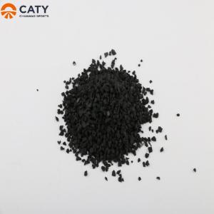 Wholesale UV Resistant Black Rubber Crumb , Multiscene Recycled Rubber Granules from china suppliers