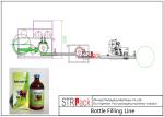 Veterinary Medicine Liquid Bottle Filling Line / Bottle Liquid Filling Machine