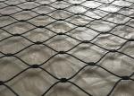 304 / 316 Inox Black Oxide Stainless Steel Rope Mesh For Animal Enclosure /