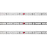 Waterproof Workbench Paper Measuring Tape With Self Adhesive Backed Sticker