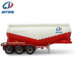 Dual Line Braking System Bulk Cement Tank Semi Truck Trailer for Limestone