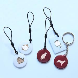 Buy cheap Social Media Anti-Metal NFC Epoxy Tag With Key ring Key Chain from wholesalers
