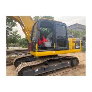 Wholesale Komatsu Second hand hydraulic crawler excavator good quality Used digging machine Japan origin used komatsu pc200-8 excavator Komatsu Excavator from china suppliers