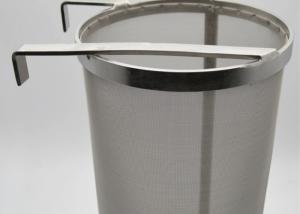 Wholesale 300 400 Micron Stainless Steel Hop Spider Hop Filter Basket Tube Shape from china suppliers