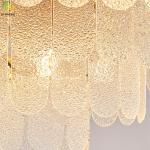 Customized Contemporary Crystal Pendant Light Living Room
