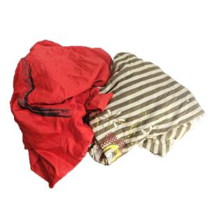 Wholesale No Sequin Dark Color Printed T Shirt Mixed Cotton Rags from china suppliers