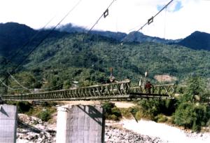 Wholesale Large Span Steel Cable Suspension Bridge from china suppliers