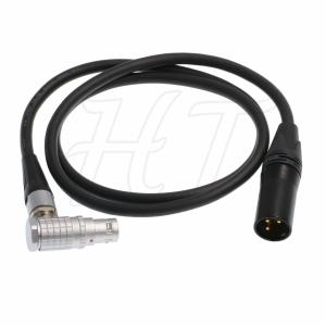 Wholesale XLR 3 Pin Male to Right Angle Lemo 2B 8 Pin 24V Power Cable for ARRI Alexa Mini LF Camera from china suppliers