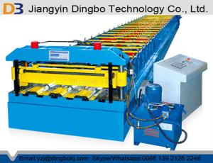 Wholesale Metal Deck Sheet Roll Forming Machine 10-15m / Min Production Capacity from china suppliers