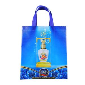 Wholesale Reusable Spunbond Polypropylene Bags Tear Resistant 80gsm Custom Non Woven Tote Bags from china suppliers