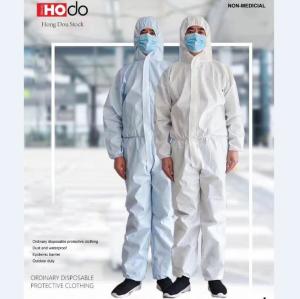 Wholesale Breathable Medical Protective Coveralls Antistatic Chemical Work Beekeeping from china suppliers