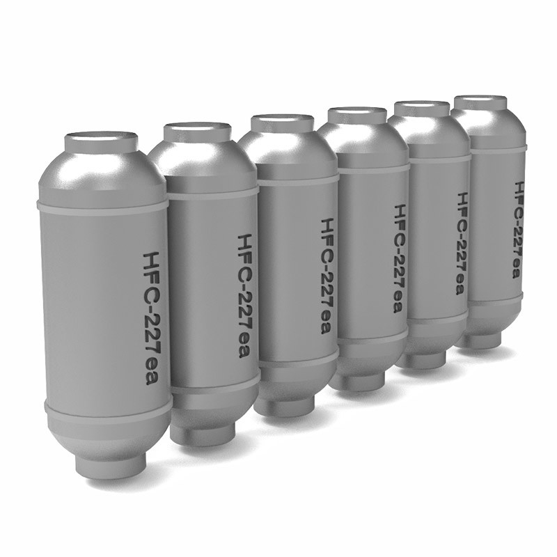 3.722Mpa Critical Pressure FM200 Clean Agents Fire Suppression Effective