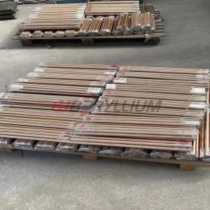 Wholesale TD02 Tempered GB QBe1.7 Beryllium Copper Round Bar Outer Diameter 15mm from china suppliers